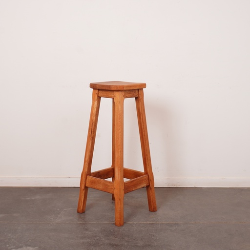[SU1959] Tabouret haut en bois