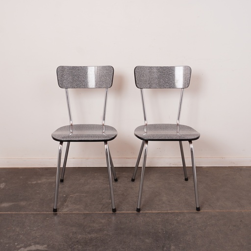 [SU2017] Paire de chaises formica vintage