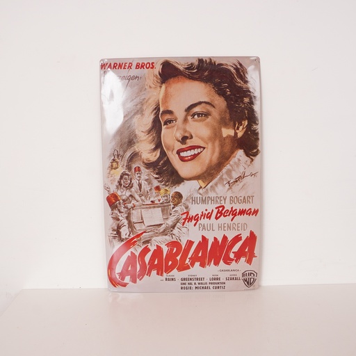 [SU2031] Affiche publicitaire Casablanca