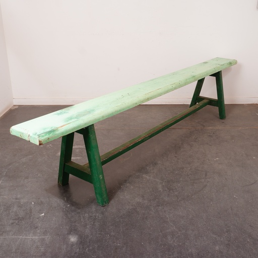 [SU2096] Banc en bois peint