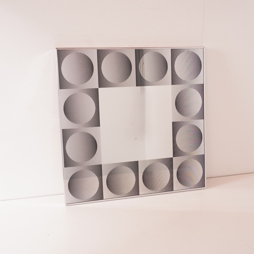 [SU2172] Miroir Art Optique style Vasarely