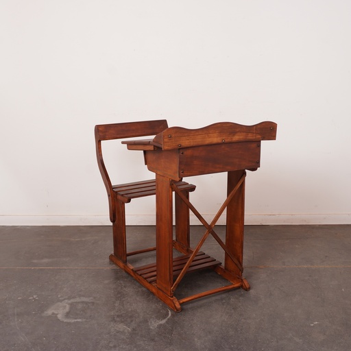 [SU2233] Bureau enfant en bois vintage