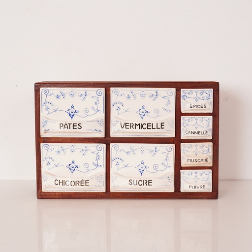 [SU2247] Meuble à épices vintage