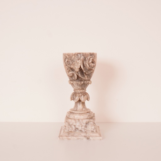 [SU2524] Cassolette en marbre sculpté