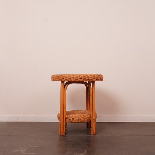 [SU2562] Table basse bambou vintage