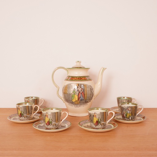 [SU2581] Service à café "Adams" England