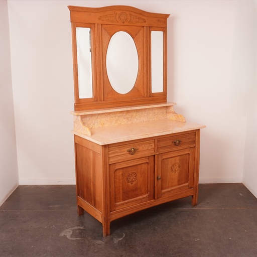 [SU2640] Coiffeuse bois 