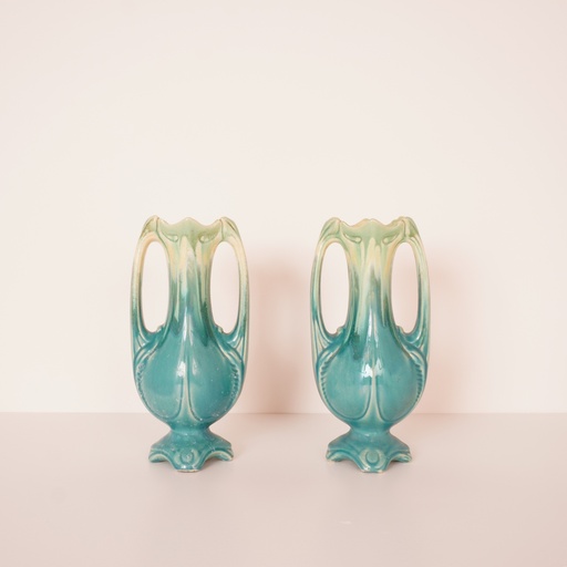 [SU2689] Paire de vases céramique Belgique