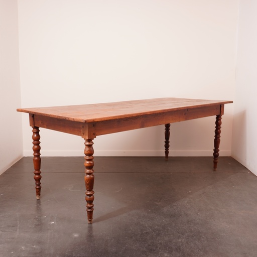 [SU2704] Table de ferme en chêne