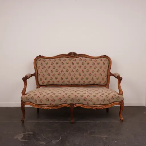 [SU2760] Canapé style Louis XV 
