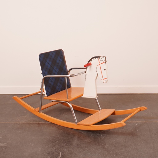 [SU2773] Cheval à bascule enfant