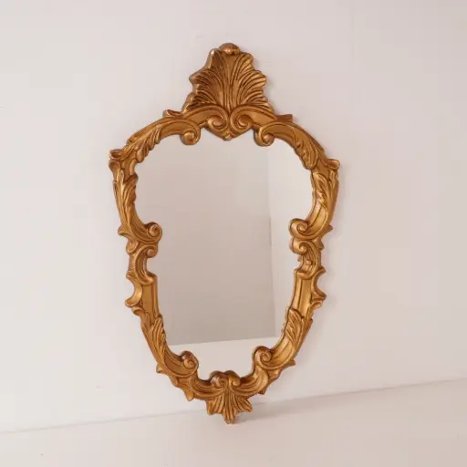 [SU2797] Miroir style baroque doré vintage 