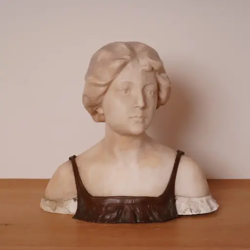 [SU2817] Buste de femme par Saul Fanfani Italie