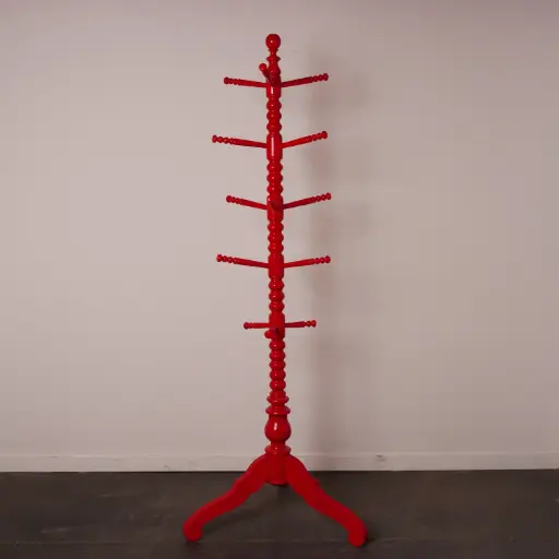 [SU2831] Porte manteau bois vintage