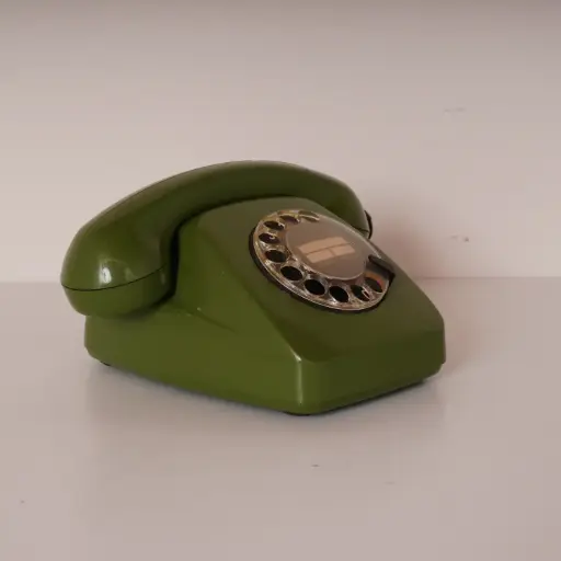 [SU2834] Téléphone cadran rotatif vintage