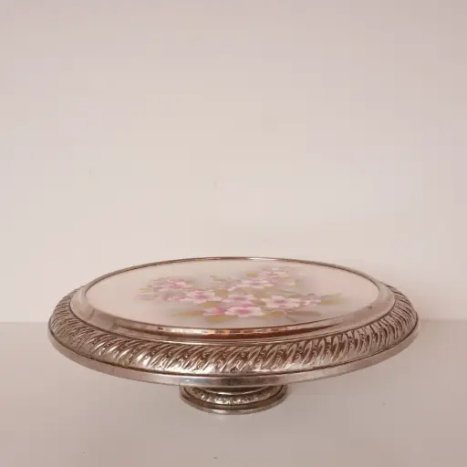 [SU2892] Présentoir à gâteaux sur pied vintage