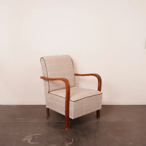 [SU2897] Fauteuil à bras regarni