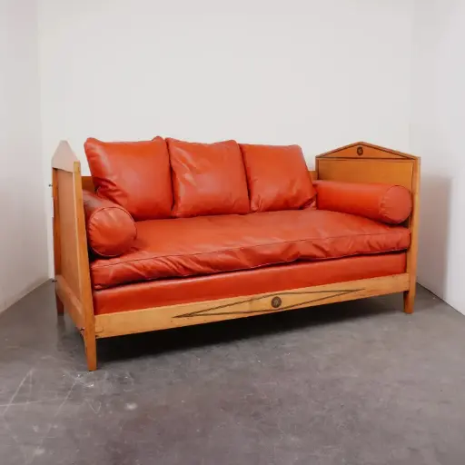 [RO2943] Lit repos en merisier marqueté