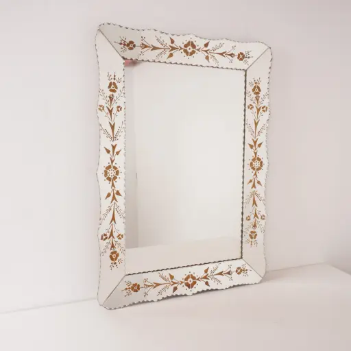 [SU2957] Miroir en verre vénitien