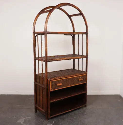 [SU2960] Etagère en bambou vintage