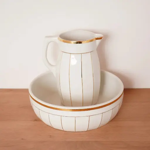 [SU2967] Set de toilette faïence AMC