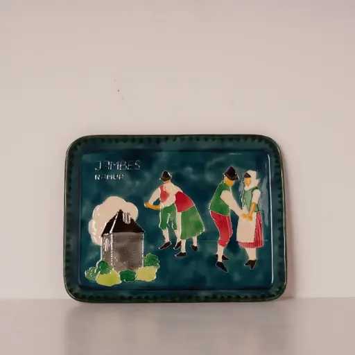 [SU2977] Plat décoratif R. Van de Capelle