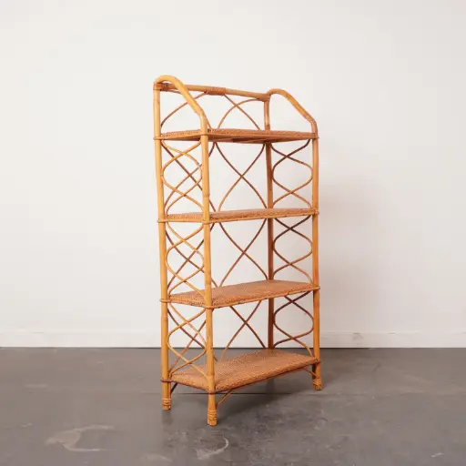 [SU2993] Etagère en bambou vintage