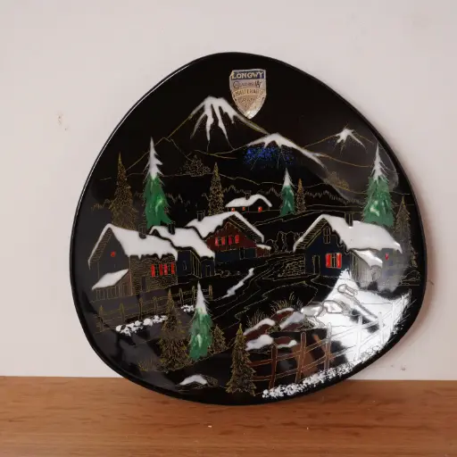 [SU2997] Assiette de Longwy vintage