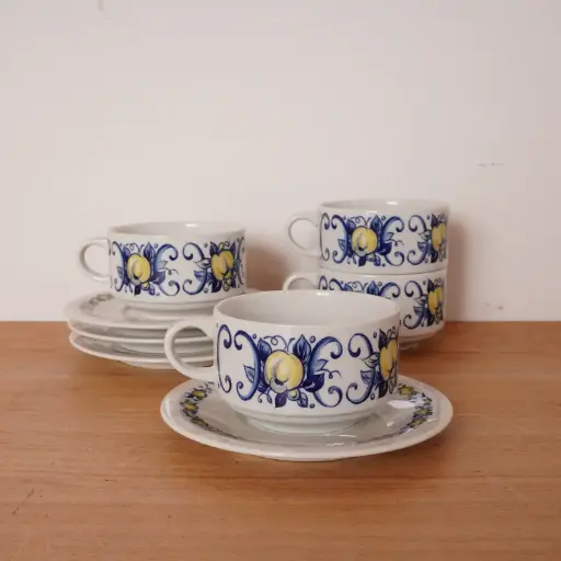 [SU3010] Set de 4 tasses Villeroy&Boch "Cadiz" 8cm