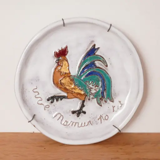 [SU3076] Assiette décorative O. Dijeux