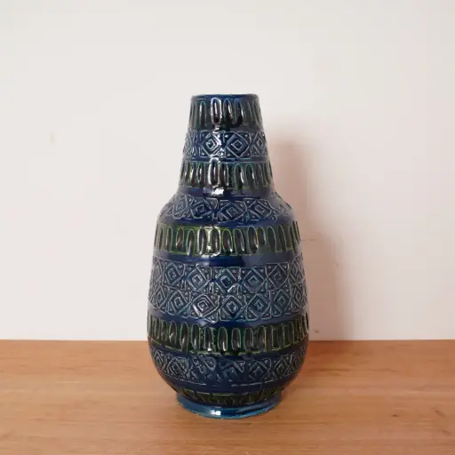 [SU3084] Vase céramique Aldo Londi vintage