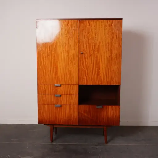 [SU3106] Armoire en bois vintage