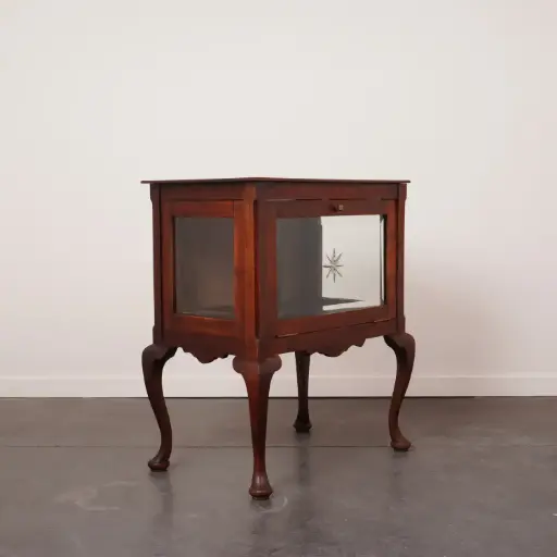 [SU3199] Cabinet à thé ancien