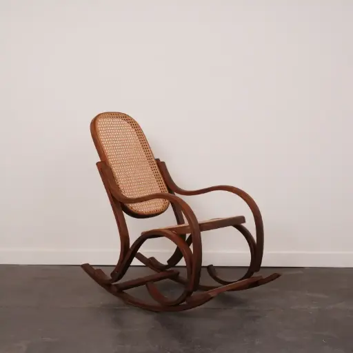 [SU3223] Rocking chair enfant bois courbé