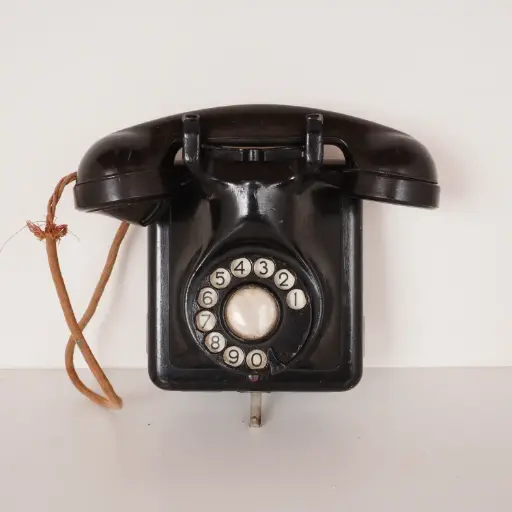 [SU3281] Téléphone mural en bakélite