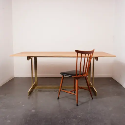 [SU3328] Table piètement Hollywood Regency