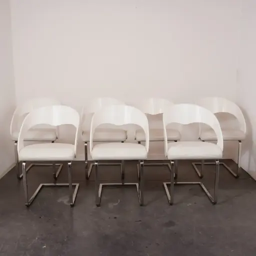 [SU3425] Série de 7 chaises Design CHOV 