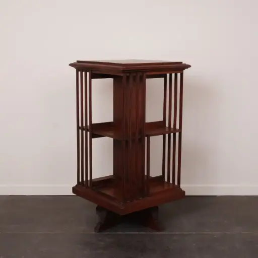 [SU3481] Bibliothèque tournante style anglais