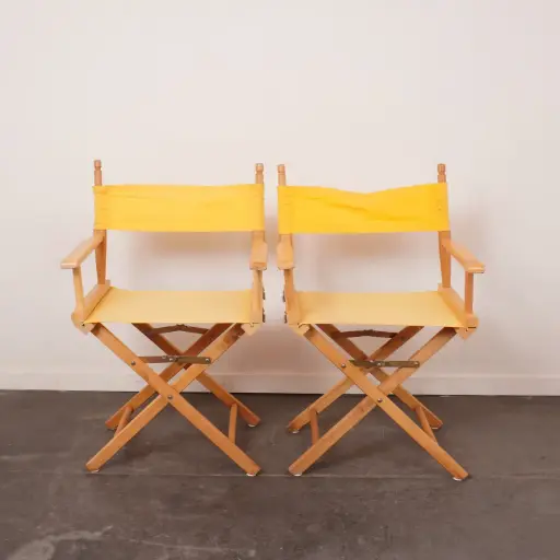 [SU3513] Paire de fauteuils de plage pliants
