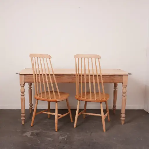 [SU3515] Table en bois aérogommé