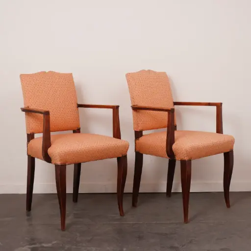 [SU3565] Paire de fauteuils bridge 