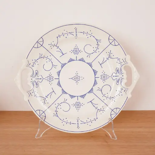 [SU3566] Plat à gâteau BOCH Copenhague vintage