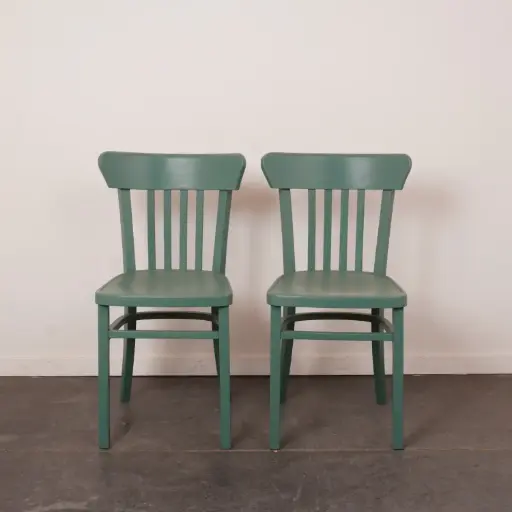 [SU3597] Paire de chaises Potes' Peinture