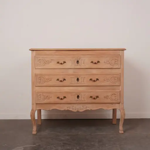 [SU3617] Commode sur pied bois aérogommé