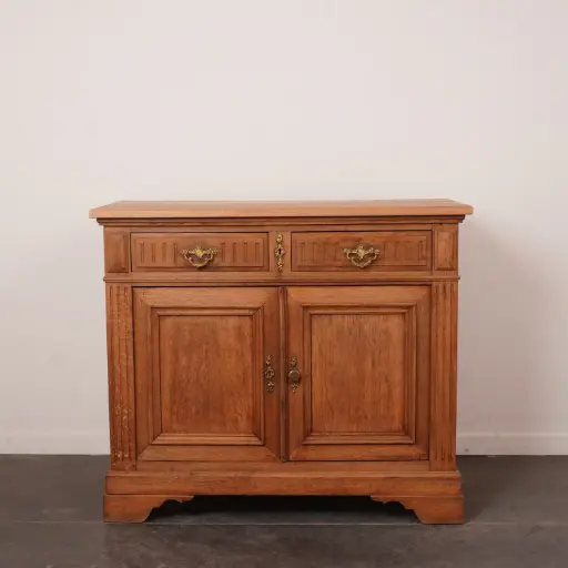 [SU3669] Meuble/buffet bas 2 portes chêne