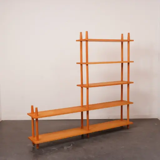 [SU3680] Etagère/bibliothèque « Stokkenkast »  Willem Lutjens