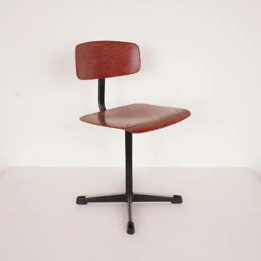[SU3719] Chaise d'atelier enfant vintage